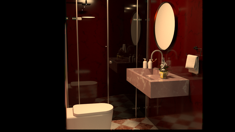Apartment — bathroom render